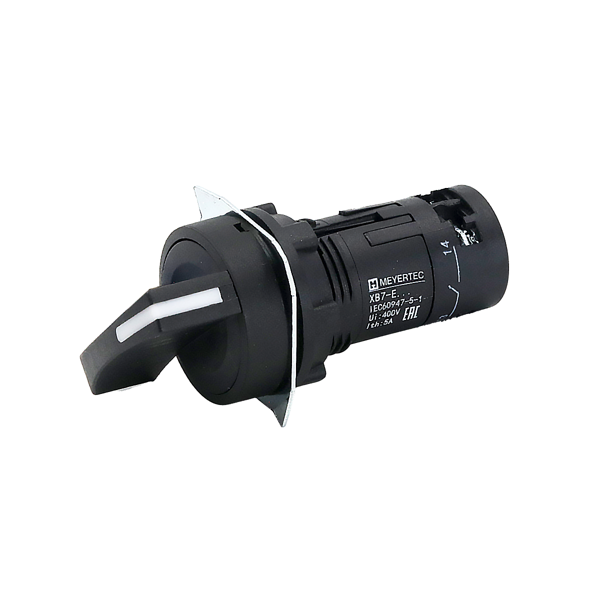 Переключатель Meyertec MTB7-EJ25 на 2 положения с фиксацией длинная ручка заказать со складов по всей России