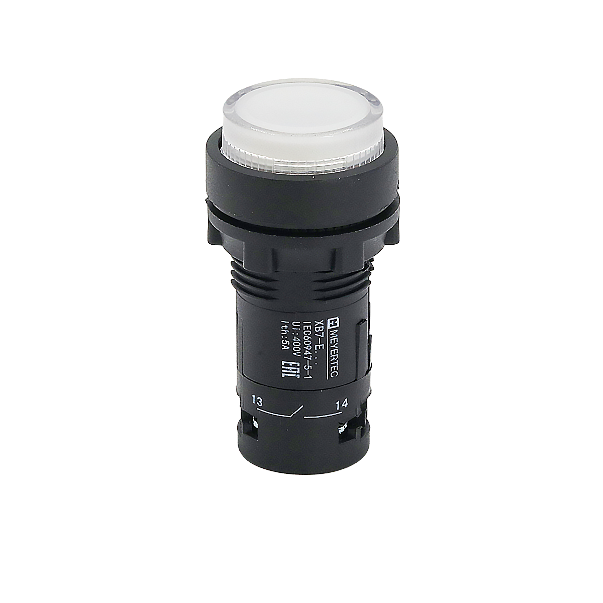 Кнопка белая выступающая с подсветкой Meyertec MTB7-EW31616 купить с доставкой по РФ