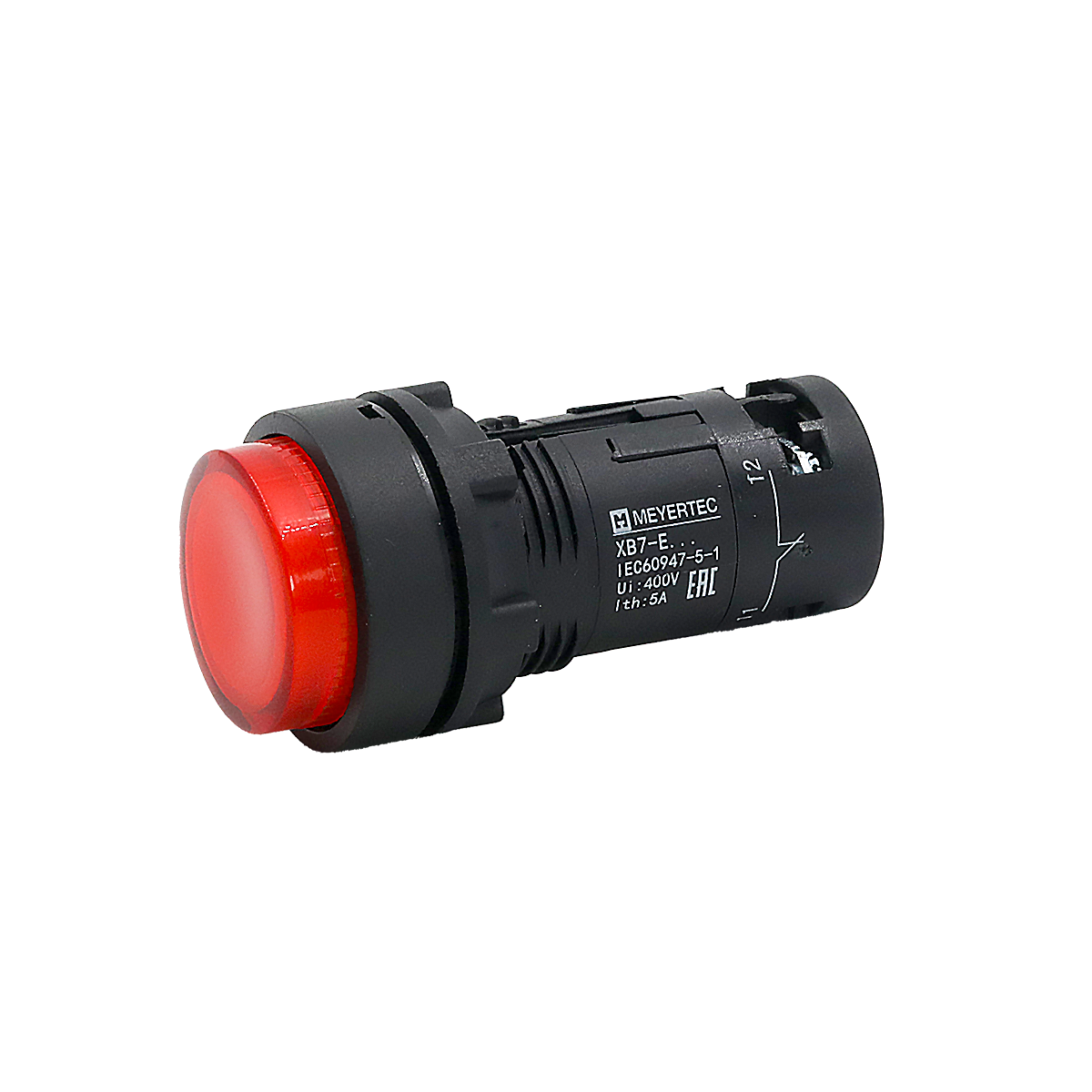 Кнопка красная выступающая с подсветкой Meyertec MTB7-EW34626 заказать со складов по всей России