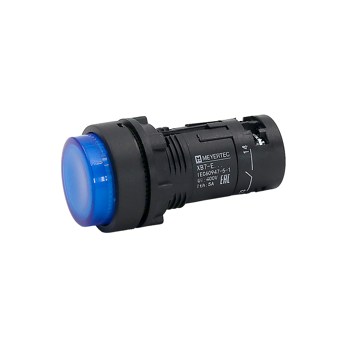 Кнопка синяя выступающая с подсветкой Meyertec MTB7-EW36616 купить по цене "по запросу"