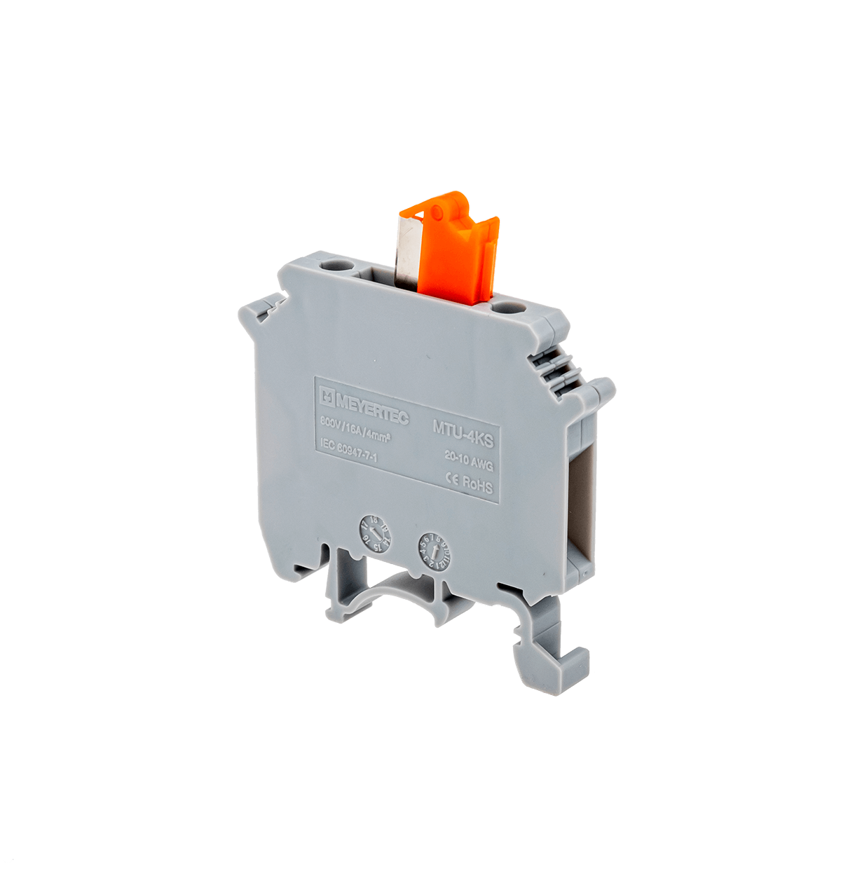 Клемма винтовая с размыкателем Meyertec MTU-4KS