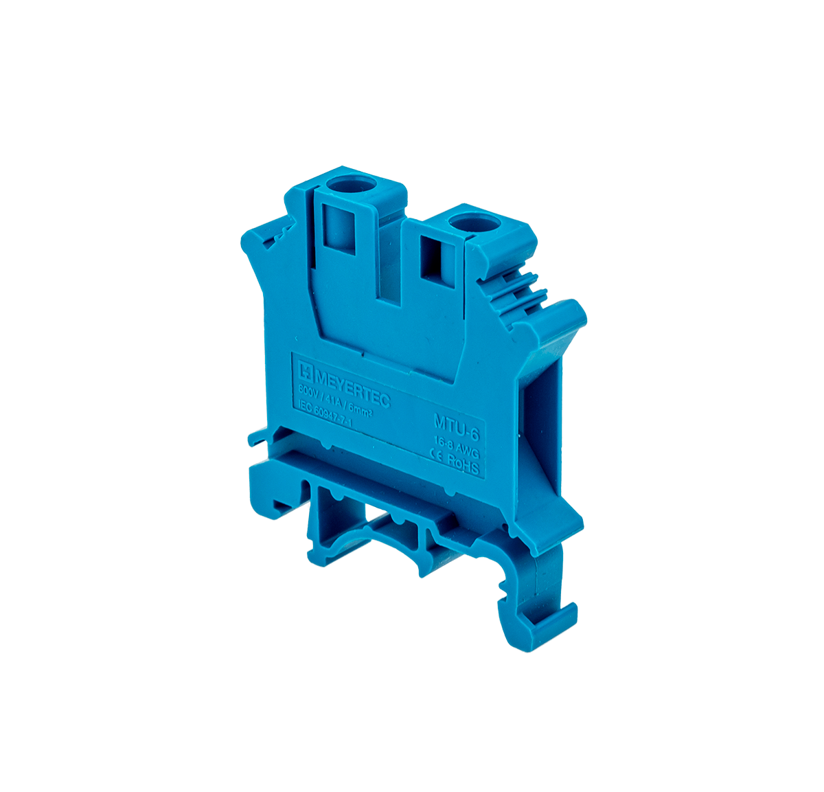 Клемма винтовая одноуровневая Meyertec MTU-6BL