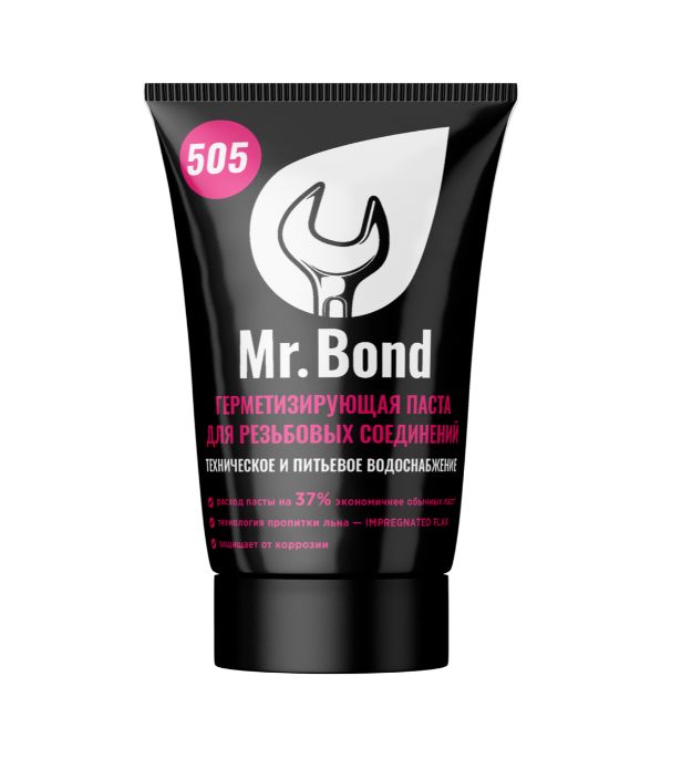Паста герметизирующая Mr.Bond для пропитки льна QS 505 туба 250 г