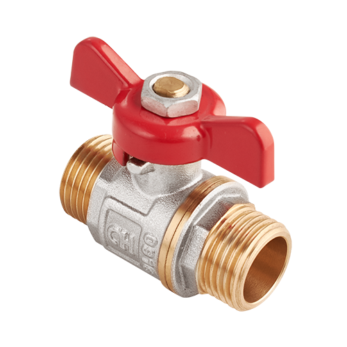 Кран шаровый полнопроходной MVI AquaHit 1" нар-нар, ручка (РШШ)