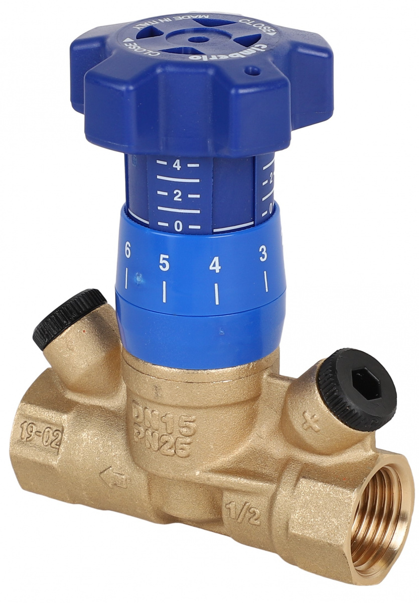 Балансировочный клапан ручной MVI р/р BL.210, 3/4"
