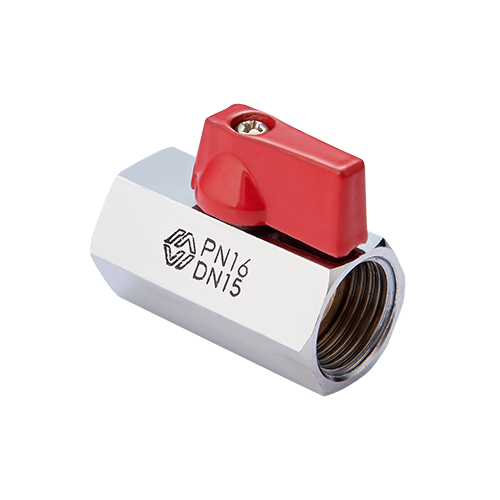 Кран шаровый мини MVI 1/2" внутреняя-внутреняя