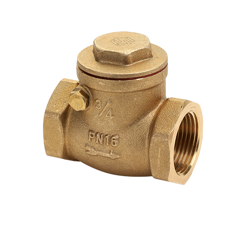 Горизонтальный латунный обратный клапан MVI 1 1/2"