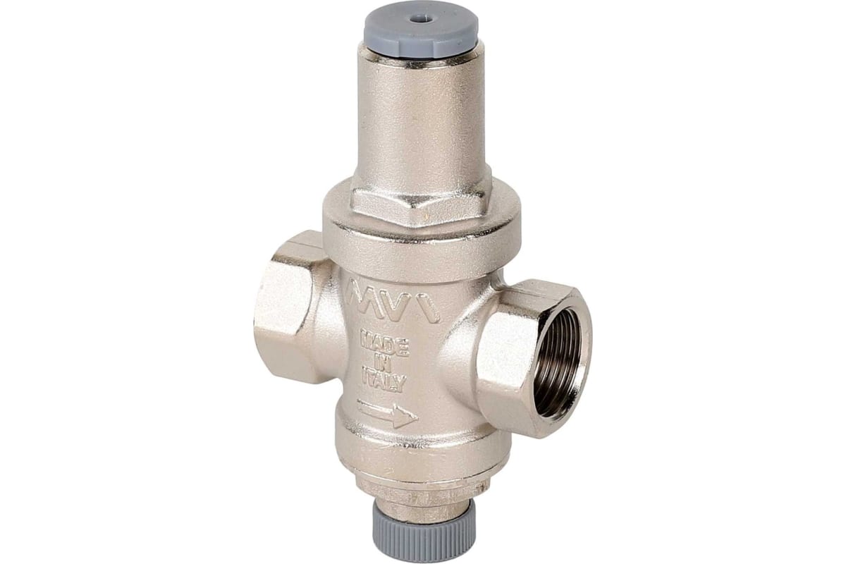 Регулятор давления поршневой, с выходом под манометр, MVI 1/2" 40 бар