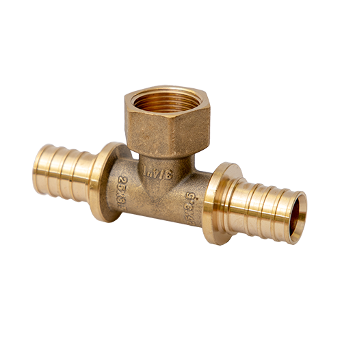 Тройник аксиальный MVI с внутренней резьбой 25x3/4"x25