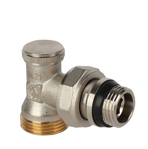 Клапан настроечный MVI TR.115.04 угловой с самоуплотняющимся кольцом 1/2" х 3/4" евроконус