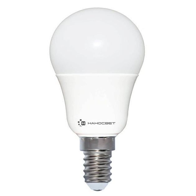 Лампа светодиодная Наносвет E14 6.5W 4000K матовая LE-P45-60/E14/940 L205 купить с доставкой по РФ