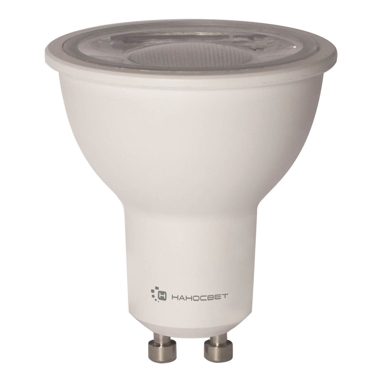 Лампа светодиодная диммируемая Наносвет GU10 6W 2700K прозрачная LH-MR16-D-8/GU10/827 L242 купить с доставкой по РФ