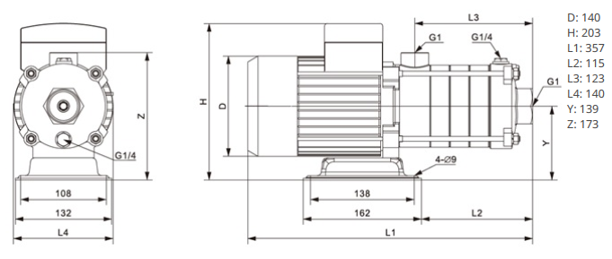 Насос Native MHL 204-1/E-3-400-50-2 купить по цене 29455.42 руб.