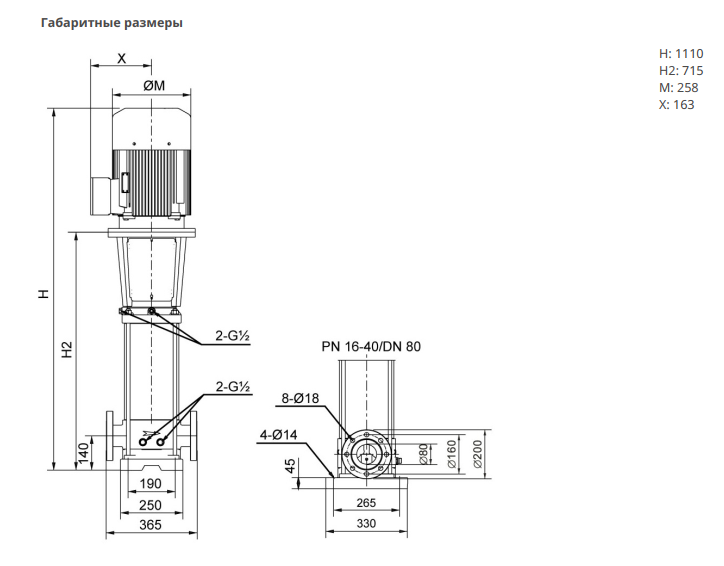 Насос Native MVL 4502-3/16/E/3-400-50-2-S1 купить по цене 225615.88 руб.