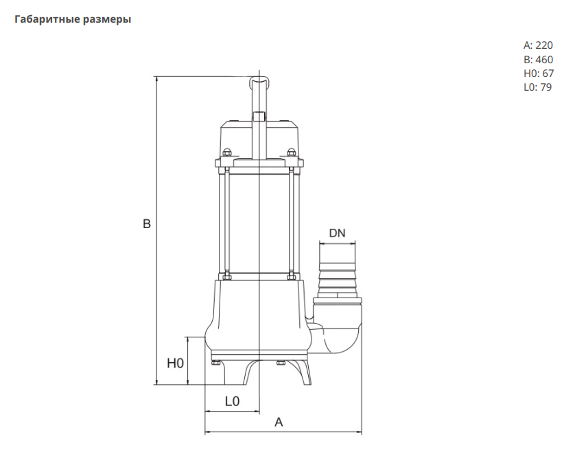 Насос Native NSP 50/400-0,75 заказать со складов по всей России
