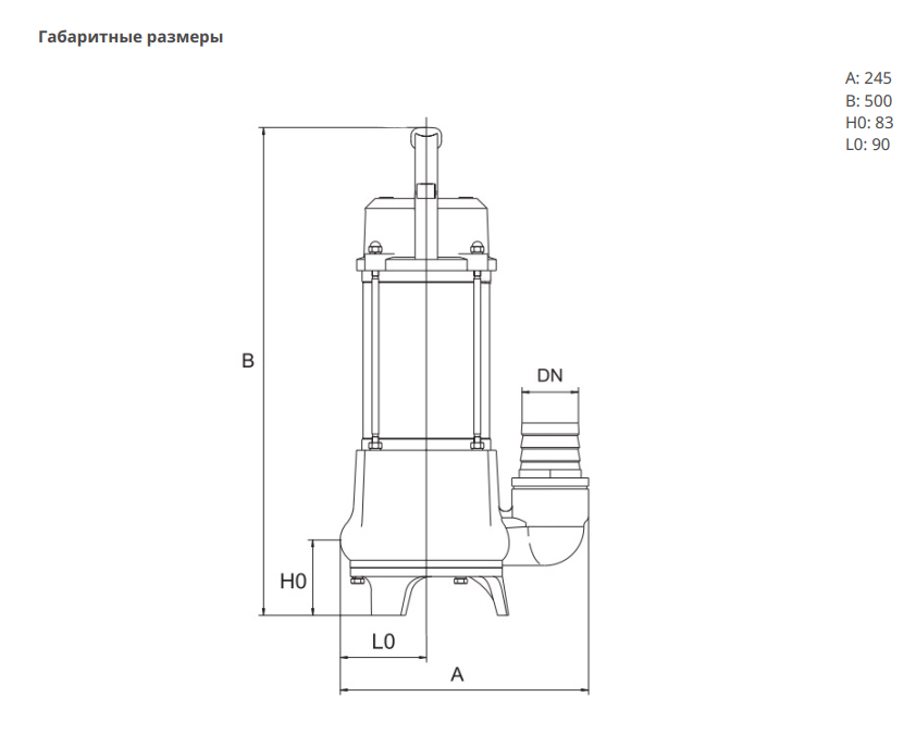Насос Native NSP 50/400-1,5 заказать со складов по всей России