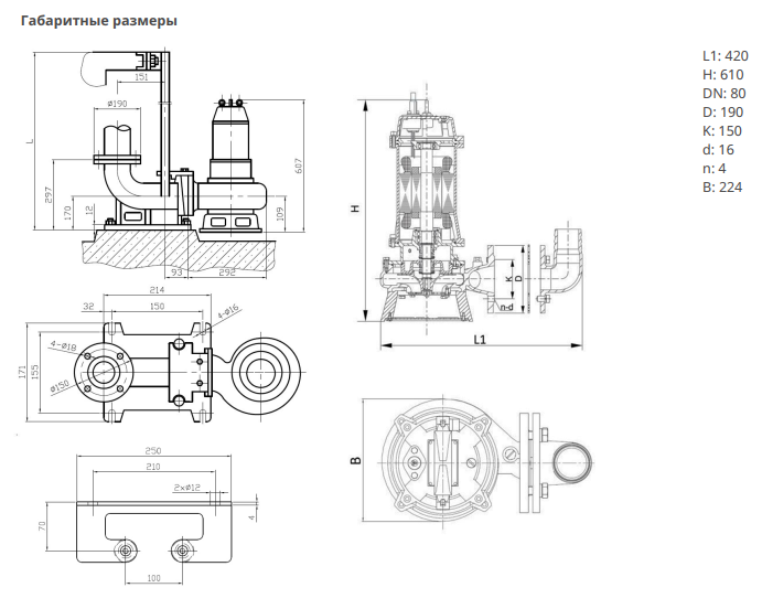 Насос Native NSPG CF80/400-4.0 купить по цене 120895.16 руб.