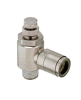 Дроссель с обратным клапаном Naval Compressors GRLA-G1/8-QS-4-RS-D