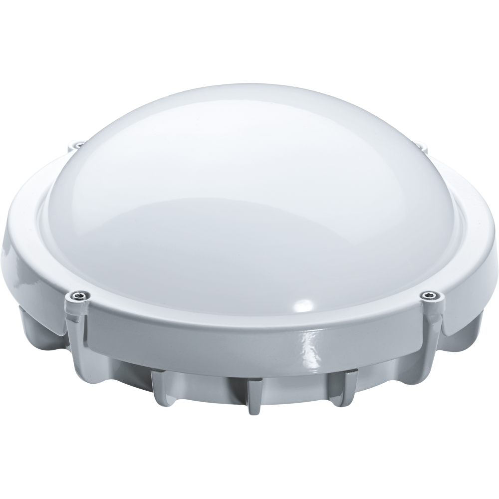 Светильник светодиодный Navigator NBL-R1-8-4K-WH-IP65-LED 8w круглый 4000K 560Лм IP65 металлический белый