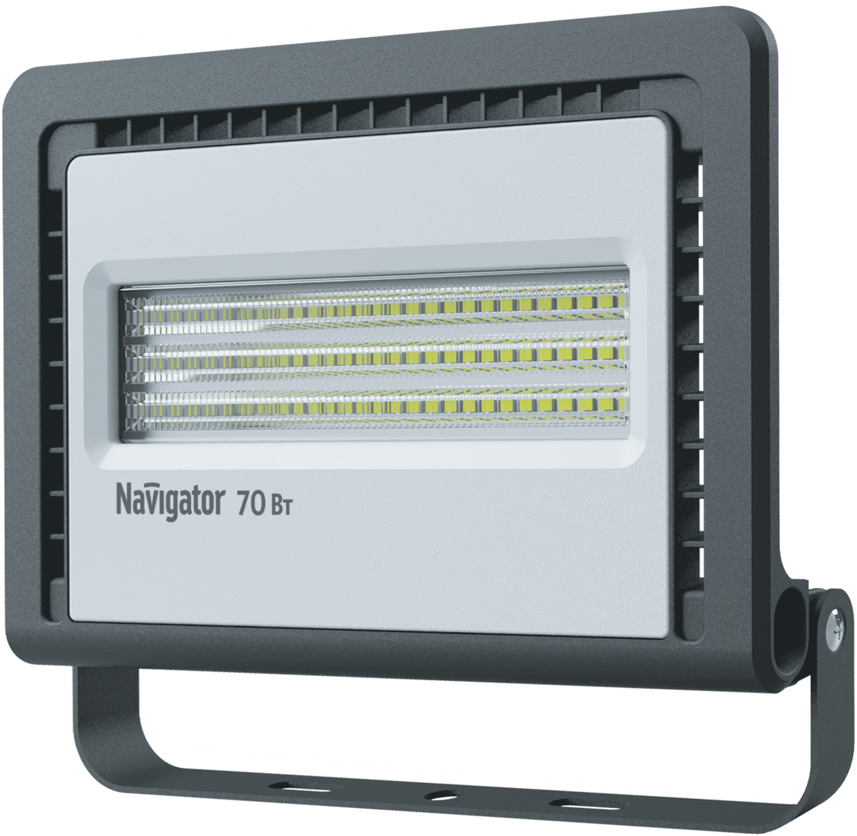 Прожектор светодиодный Navigator NFL-01-70-4K-LED черный