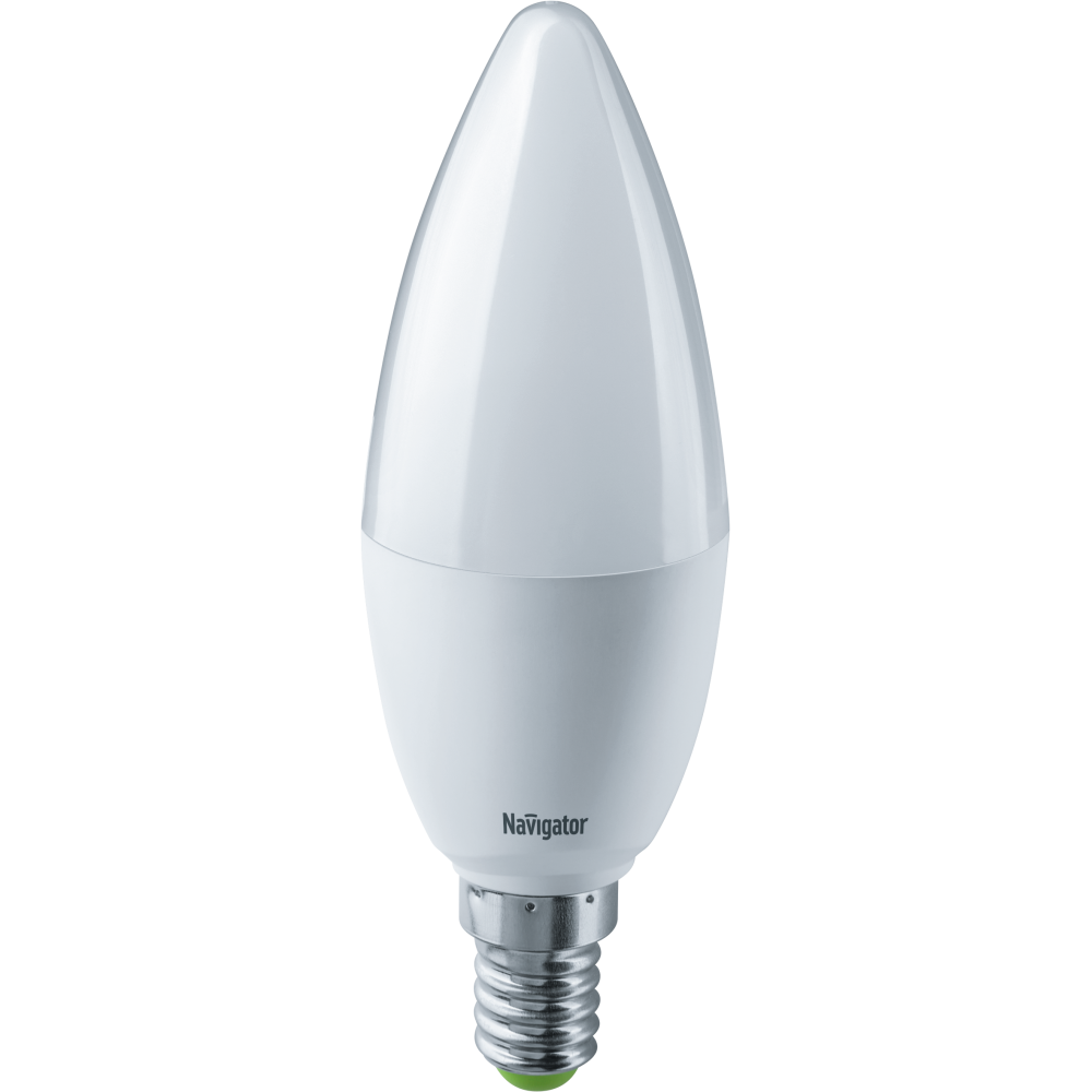 Лампа светодиодная Navigator NLL-C37 LED 8.5вт Е14 теплый матовая свеча