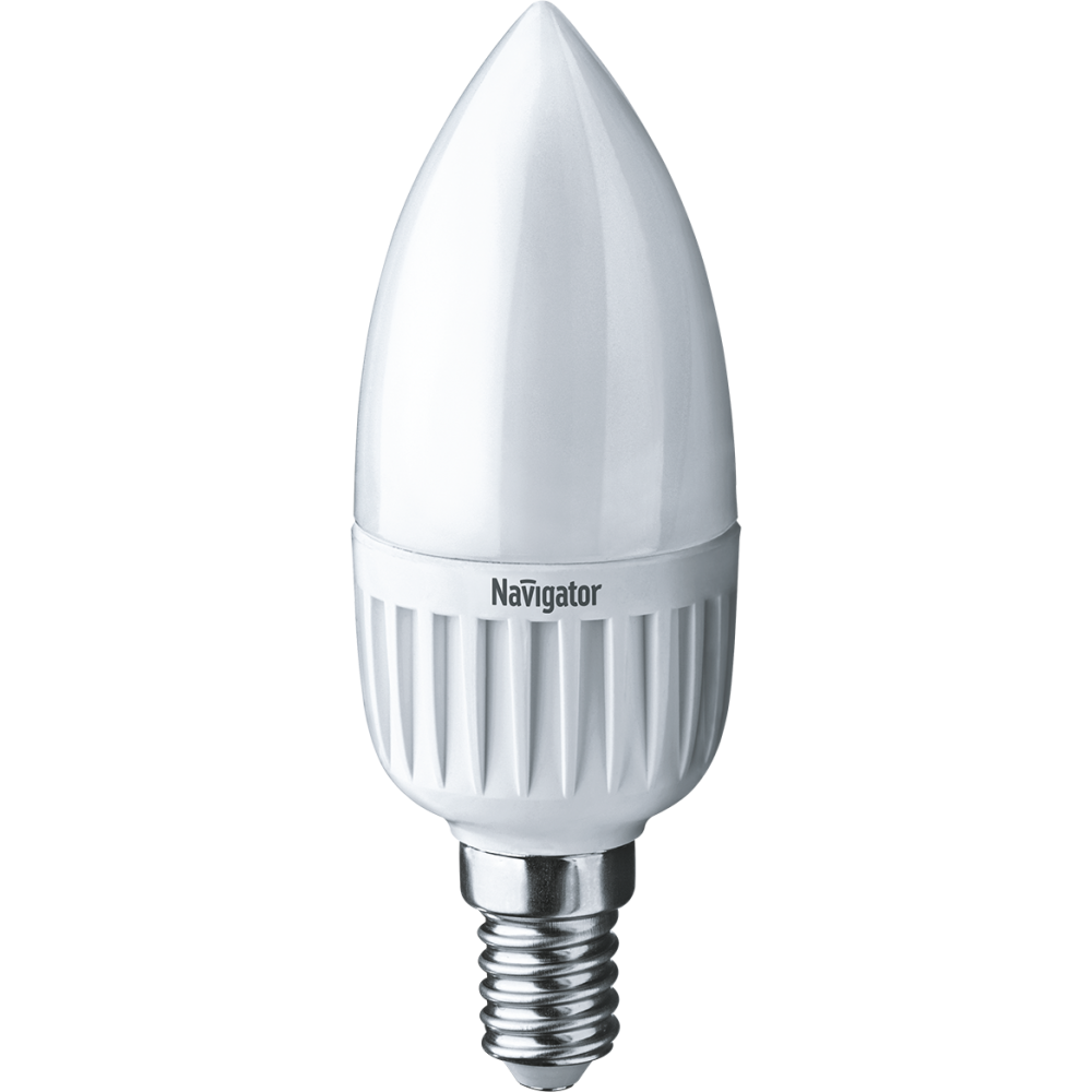 Лампа светодиодная Navigator NLL-P LED 5вт E14 теплый матовая свеча