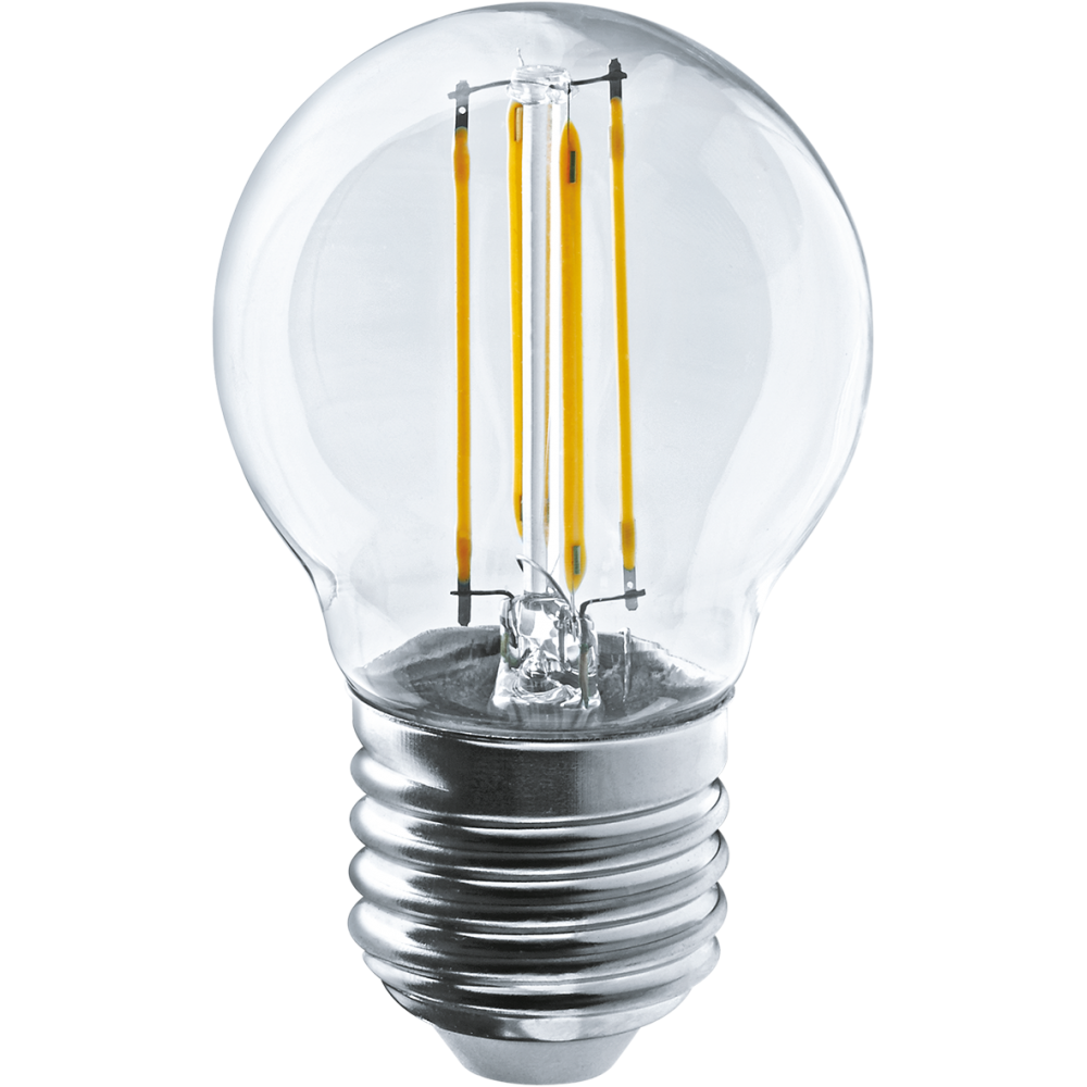Лампа светодиодная Navigator NLL-F-G45 FILAMENT LED 4вт Е27 теплый шар