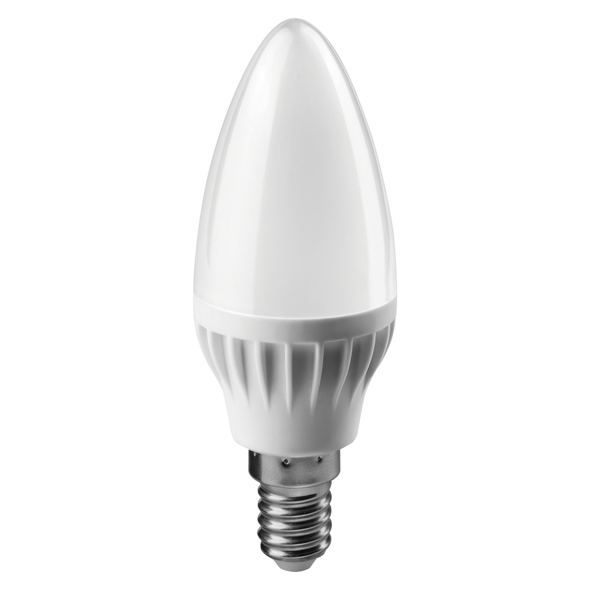 Лампа светодиодная Navigator LED 5Вт E14 белая матовая (свеча)