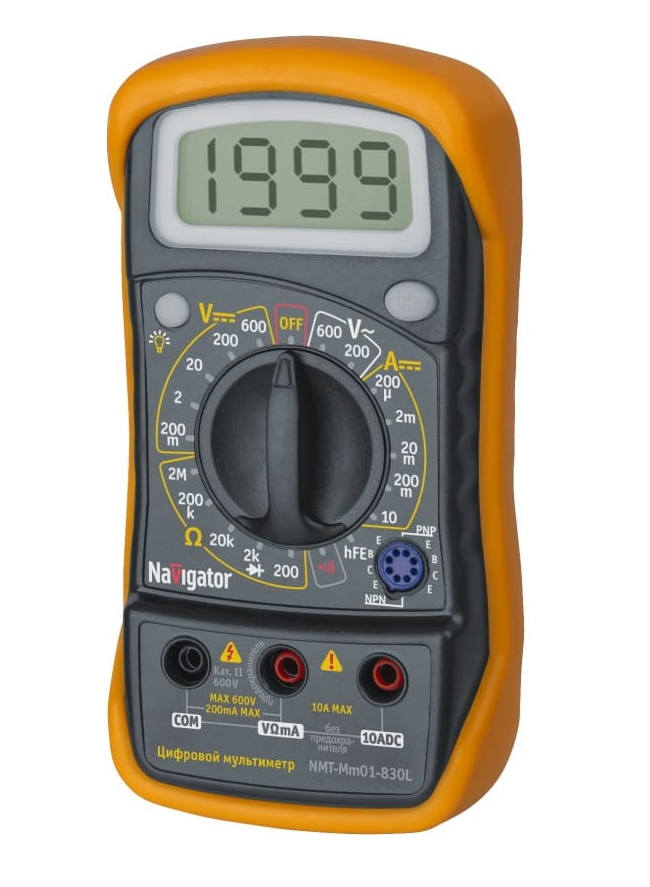 Мультиметр цифровой Navigator NMT-Mm01-830L (830L)