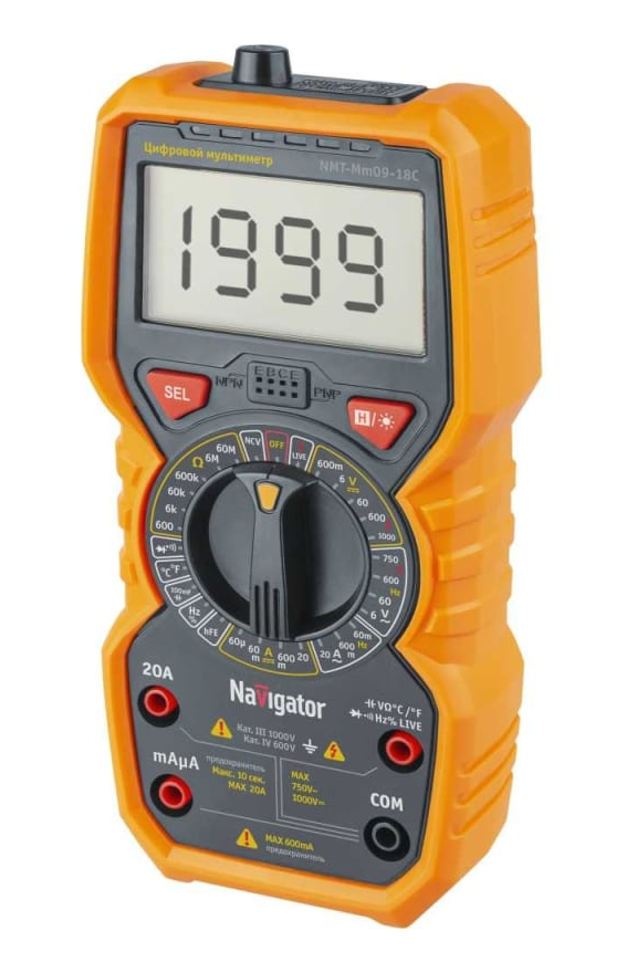 Мультиметр Navigator NMT-Mm09-18C (18C)