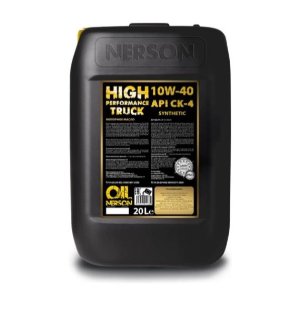 Моторное масло NERSON OIL  High Performance Truck   CK-4  5W-30   20л купить с доставкой по РФ
