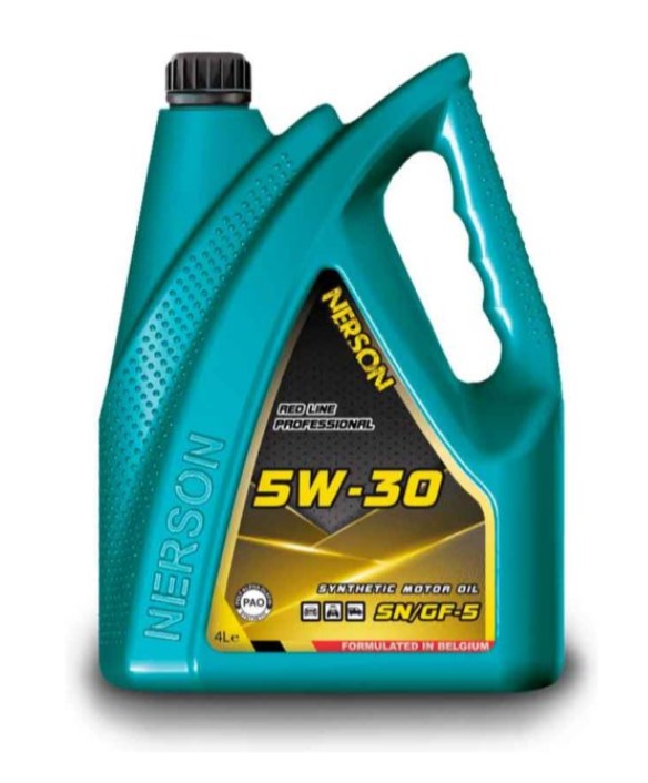 Моторное масло NERSON OIL Red Line Professional synthetic SN/CF 5W-40 4л
