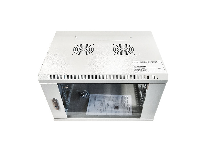 Шкаф настенный 22U Netko  серия WMA (Wall Maestro) (600х600х1220), передняя дверь стекло, разборный, серый, "А" купить с доставкой по РФ