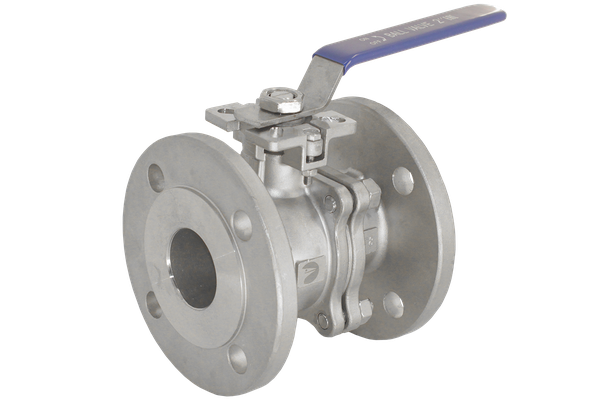 Кран шаровый фланцевый под привод Newkey (2PC) AISI304 DN 200 (8") (CF8) PN16