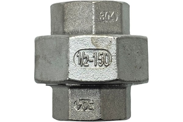 Американка Newkey вр/вр нержавеющая, AISI304 DN15 (1/2"), (CF8), PTFE, PN16