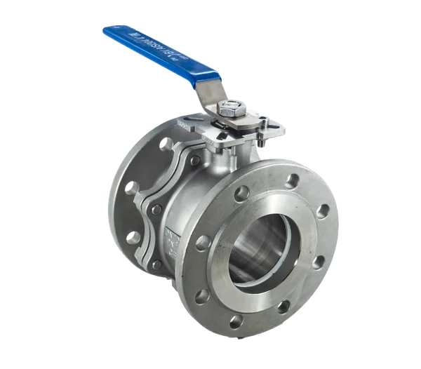 Кран шаровый фланцевый под привод нержавеющий (3PC), AISI304 DN65 (2_1/2"), (CF8), PN16