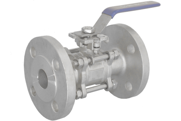 Кран шаровый фланцевый под привод Newkey нержавеющий DN40 PN16