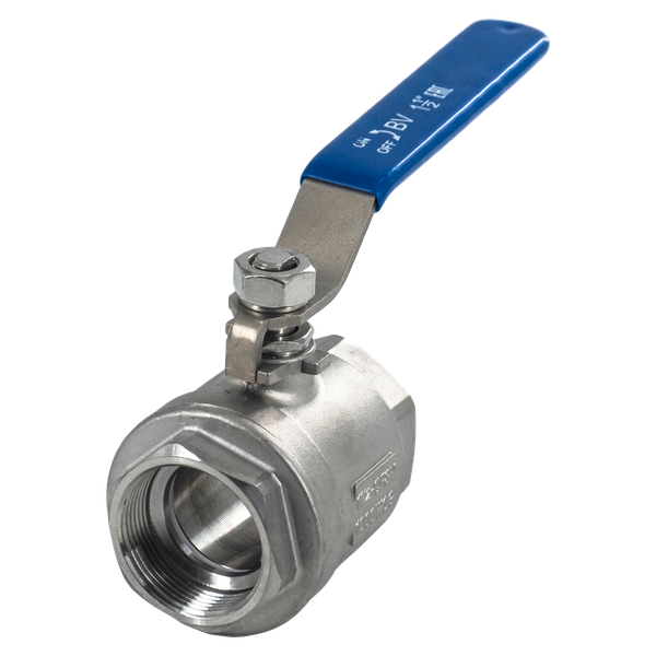 Шаровой кран Newkey муфтовый двусоставной нержавеющий (2PC), AISI316 DN80 (3") (CF8M) PN63