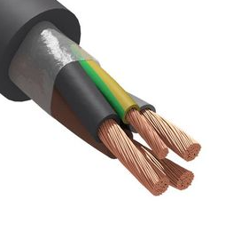 Кабель медный силовой гибкий КГтп-ХЛ-380/660-2 3х35+1х10 ГОСТ