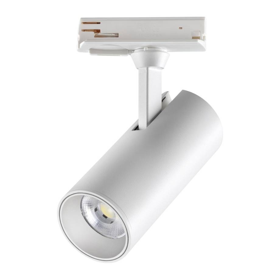 Трековый светильник однофазный трехжильный Novotech SELENE 359151