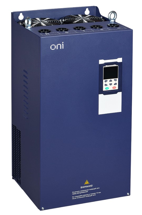 Преобразователь частоты ONI K750 380В 3Ф 132-160кВт 253-304А K750-33-132160M