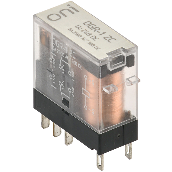 Реле общего назначения ONI OGR-1-2C-DC24V-L-B