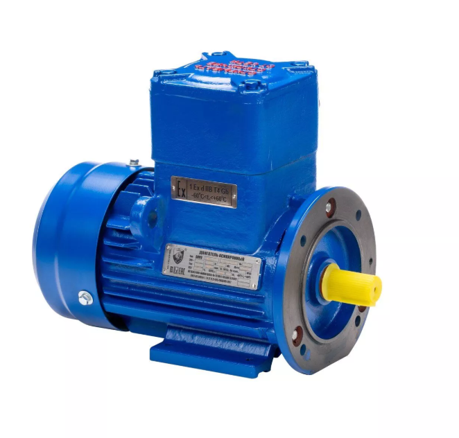 Электродвигатель Орлан 160 MB2 У1, 380/660В, 1ExdbIIBT4 Gb X, IE3-91,9%, РТС , подшипники SKF, SDN, IM B35 15/3000 купить с доставкой по РФ