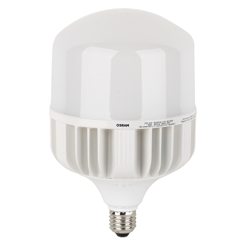 Лампа светодиодная OSRAM LED HW 65 Вт E27-E40 4000 K купить с доставкой по РФ