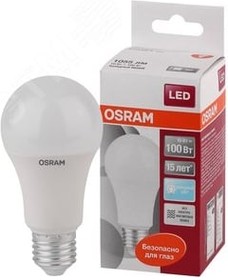 Светодиодная лампа OSRAM А55 5,5Вт 220-240В 2700К E27 купить с доставкой по РФ