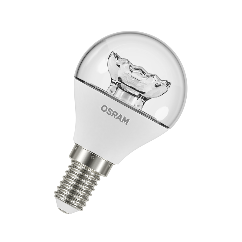 Лампа светодиодная OSRAM LED Star 5,4 Вт E14 3000К 470Лм 230В купить с доставкой по РФ