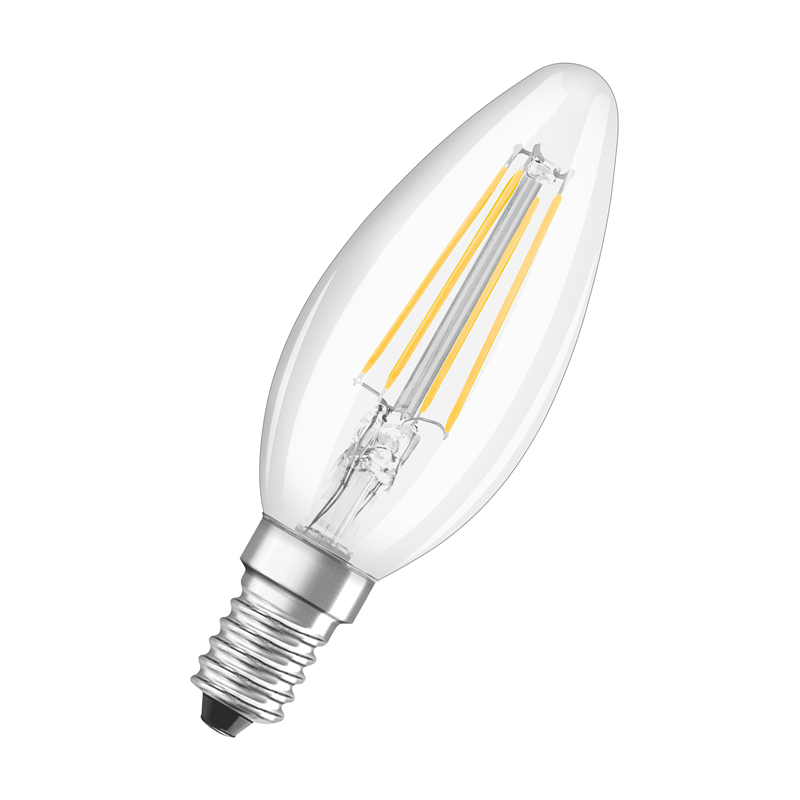 Лампа светодиодная OSRAM LED Star 4 Вт E14 CLB40 700K 470Лм 220 В купить с доставкой по РФ