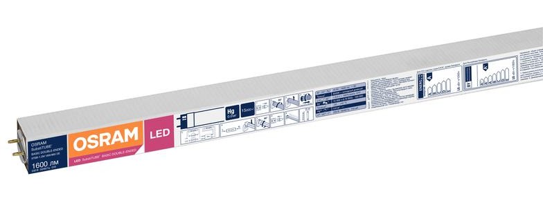 Светодиодная лампа OSRAM T8 18Вт L-1200мм 230В 6500K G13 заказать со складов по всей России