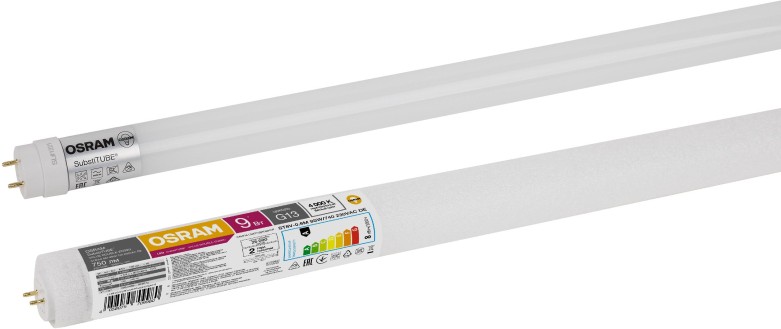 Светодиодная лампа OSRAM T8 750lm 8Вт 4000К G13 матовая
