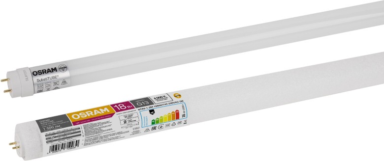 Светодиодная лампа OSRAM T8 1500lm 18 Вт 4000K G13 матовая